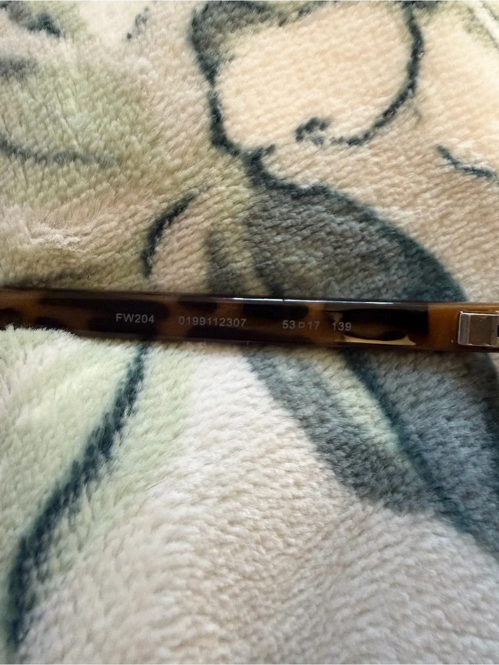 Fossil FW204 Women’s Sunglasses Tortoise Brown 53-17-139 NEW Authentic